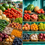 🔥🛒 Между биржей и магазином цена овощей и фруктов почти удвоилась! 🍅🍑🍉