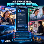 VIRA — Telegram-боты для практики болгарского, английского и польского языков в реальных ситуациях