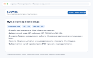 Как оплатить местные налоги и таксы в Болгарии через Интернет в 2026 году